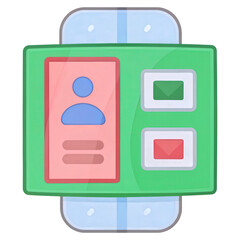 A wearable device designed to assist students in their learning process.