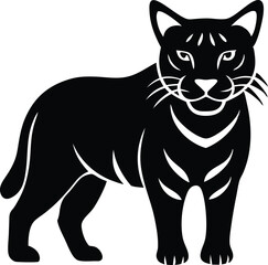 Naklejka premium bobcat vector icon.eps