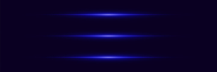 Light lines of light, horizontal beam flash.