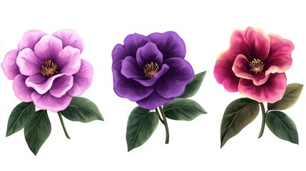 Fototapeta premium Colorful Garden Blooms