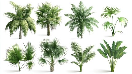 Graceful Palm Trees