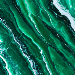 Emerald marble texture