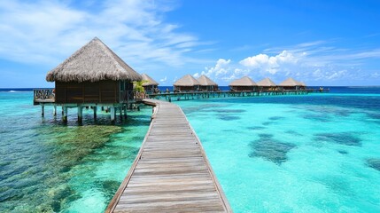 Luxury Overwater Bungalows in Maldives: Tropical Paradise Getaway