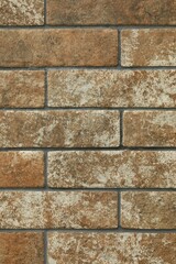 Fototapeta premium Brick stone texture background close up view