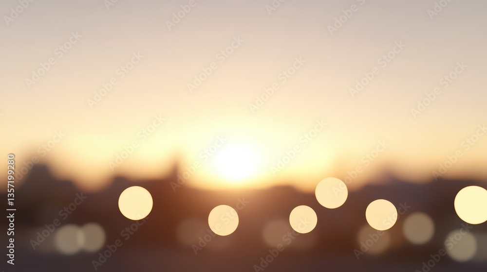 Aufkleber blurred abstract background, soft lights and subtle textures in a smooth gradient