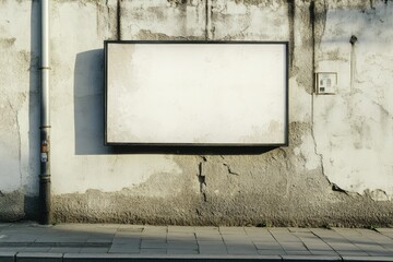 High Quality Picture of Billboard Mockup on Old Concrete Wall