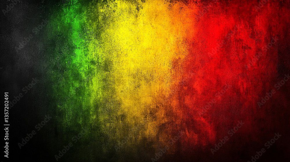 Poster a blur of yellow and red gradient background symbolizing creativity and transformation, with soft tr