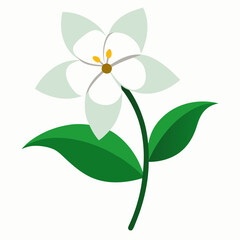 vector illustration of a flower