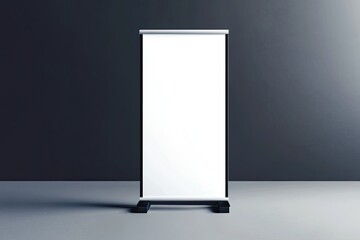 Detailed Picture of Roll Up Banner Mockup Design