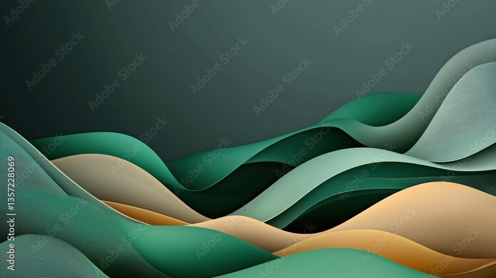Poster a dual-layered card design featuring transparency and matte textures