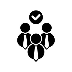 Icon a team, isolated against a clean background.