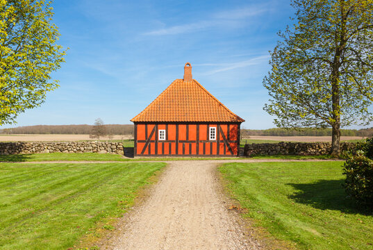 Servatns quarter at L&oslash;venholm castle near Randers, Denmark