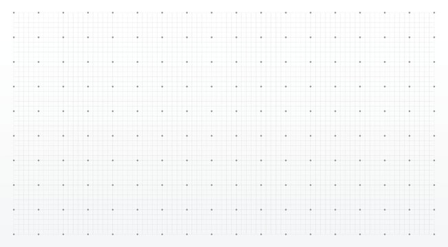 Vector illustration. Precision drafting paper with a classic squared grid for industrial and mechanical schematics