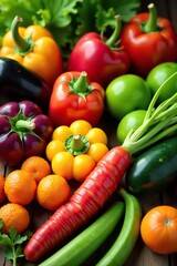 Assorted vegetables assortment fresh organic colorful vibrant healthy nutrition harvest,  harvest,  various