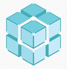 sugar icon symbol template for graphic and web design blue collection logo vector illustration on transparent background. EPS 10.