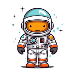 Obraz premium Astronaut robot 