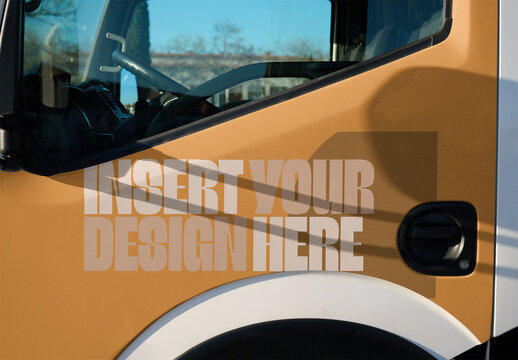 Vehicle Door Detail Mockup