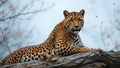 Obraz premium portrait of a leopard