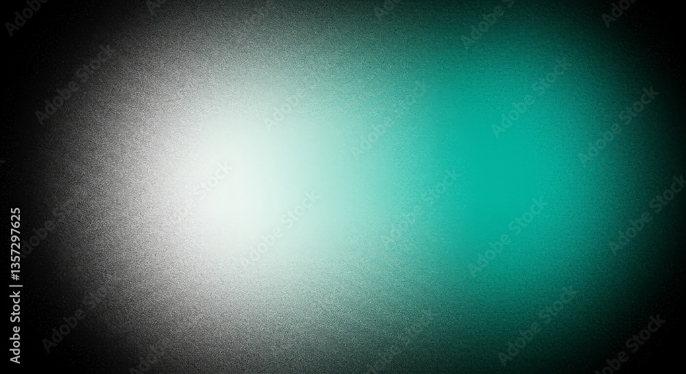 Poster teal and white gradient texture - abstract featuring a smooth teal and white gradient, perfect for b