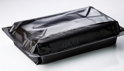 black plastic package