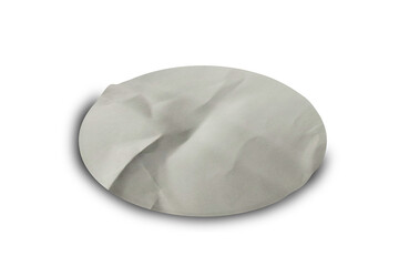 Blank Glued Paper Sticker Tag Label Texture