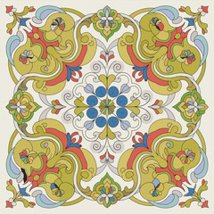 Fototapeta premium vector illustration hires Collection of High-Resolution Abstract Ramadan Islamic Seamless ornament Patterns with Diverse Designs and Textures 