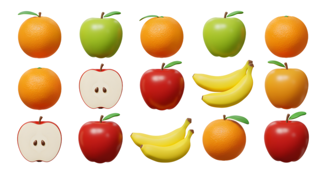 Apple Slices Pattern