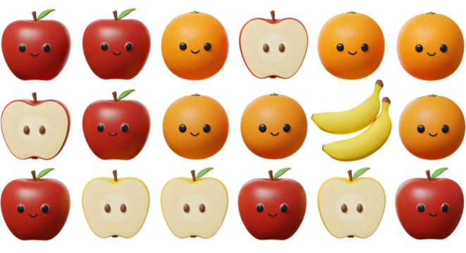 Banana and Apple Slices