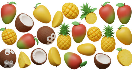 Tropical Fruit Stack