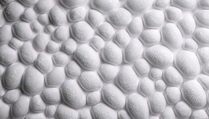 Naklejka premium white foam plastic texture background abstract