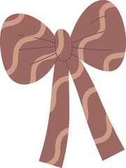 Hand Drawn Textile Bow