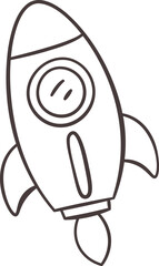Sketch Line Rocket Kids Toy