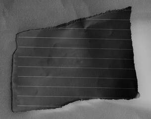 Recycled craft torn tear rip paper texture as background.