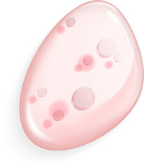 Pink Drop of Cosmetic