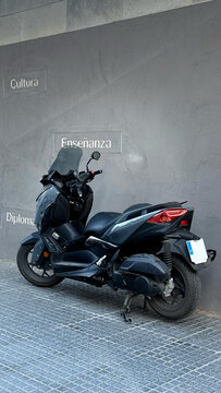 motorcycle on the road