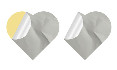 Smooth Blank Sticker Texture Set for Product Labels