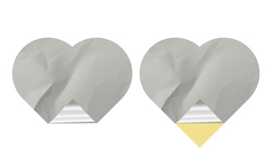 Smooth Blank Sticker Texture Set for Product Labels