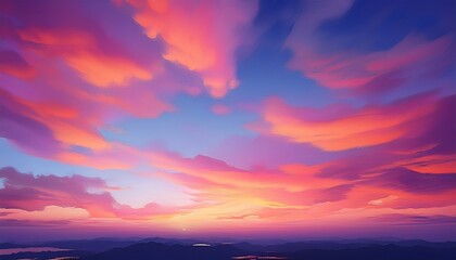 Fototapeta premium sunset over the sea