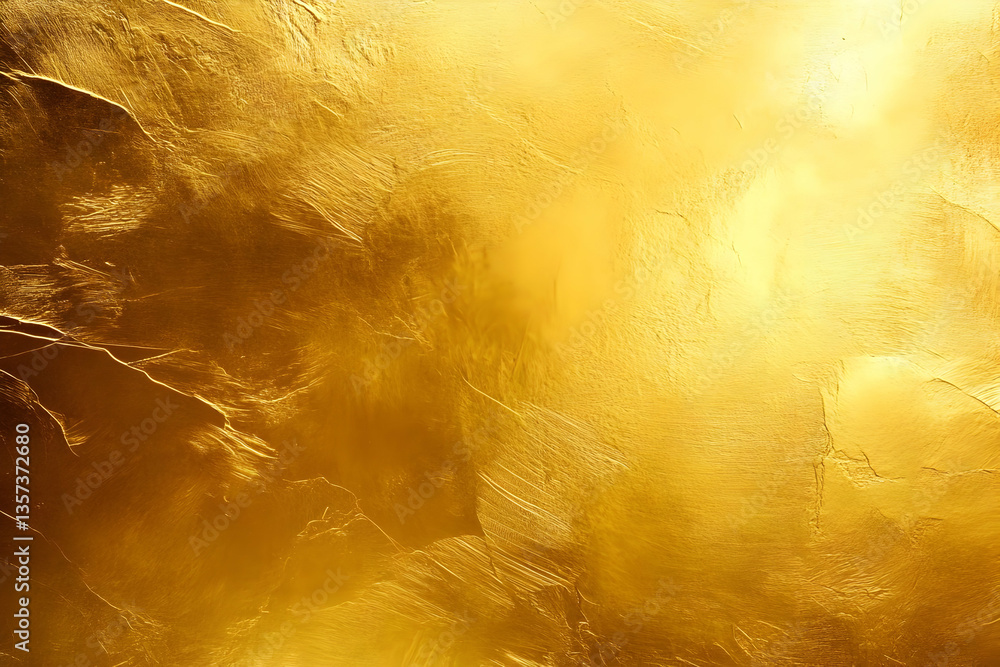 Poster a stunning abstract golden background, perfect for creating elegant designs or as a backdrop for var