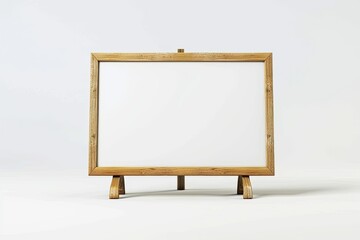 High Quality Image of Whiteboard 3D High Quality Render White Background