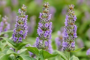 Obraz premium Lavender Serenity A Gentle Touch of Nature
