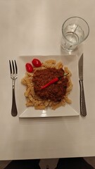 Traditional home cooked Scandinavian meal