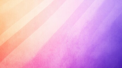 Abstract design featuring diagonal stripes of pastel yellow, pink, and purple hues on textured paper