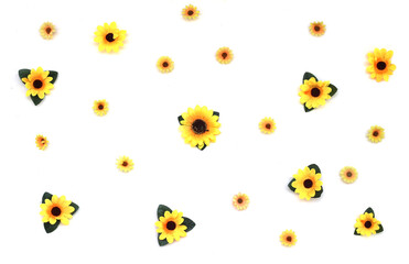 Beautiful artificial flowers for decoration