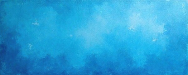 Obraz premium Blue painted canvas background with subtle texture and gradient, perfect for photography or video shoots, backdrop, video