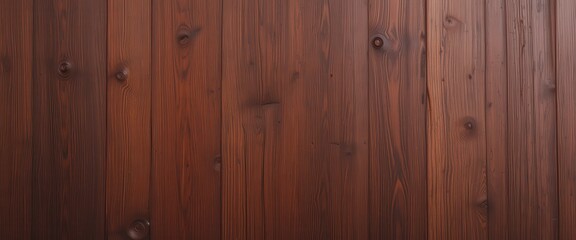 Naklejka premium Rich Reddish-Brown Cherry Wood Texture High-Resolution Background Image