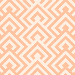 Vector geometric seamless pattern. Vintage square overlap lattice trellis pattern background. Striped for fabric, scarves, cards, scrapbooks, wrapping paper, textiles and stationery.