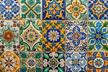 Vibrant Portuguese Tile Designs:  A Collection of Authentic Patterns