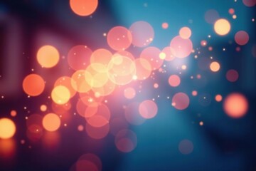 Blurry glowing lights creating a dreamy and ethereal backdrop,  blurry,  background