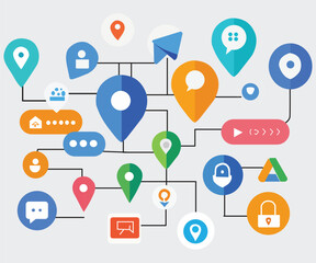 "Contact Icons: Popular Social Media Logos for Facebook, Instagram, Twitter, YouTube & Telegram"